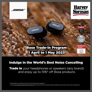 Harvey-Norman-Bose-Trade-in-Program-350x351 1 Apr-1 May 2023: Harvey Norman Bose Trade in Program