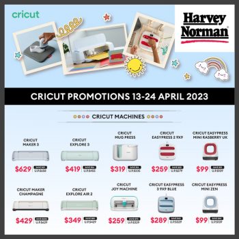 Harvey-Norman-Cricut-Promotion-350x350 13-24 Apr 2023: Harvey Norman Cricut Promotion