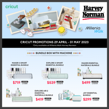 Harvey-Norman-Cricut-Promotions-350x350 29 Apr-1 May 2023: Harvey Norman Cricut Promotions