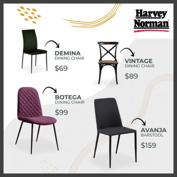 Harvey-Norman-Dining-Chairs-Under-200-Promo-1-350x350 12 Apr 2023 Onward: Harvey Norman Dining Chairs Under $200 Promo
