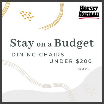 Harvey-Norman-Dining-Chairs-Under-200-Promo-350x350 12 Apr 2023 Onward: Harvey Norman Dining Chairs Under $200 Promo