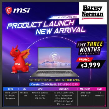 Harvey-Norman-MSI-New-Arrival-Deals-350x350 18 Apr 2023 Onward: Harvey Norman MSI New Arrival Deals