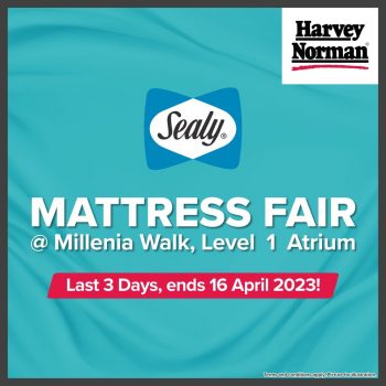 Harvey-Norman-Mattress-Fair-at-Millenia-Walk-4-350x350 Now till 16 Apr 2023: Harvey Norman Mattress Fair at Millenia Walk