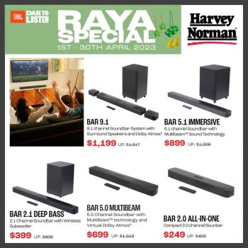 Harvey-Norman-Raya-Special-350x350 1-30 Apr 2023: Harvey Norman Raya Special