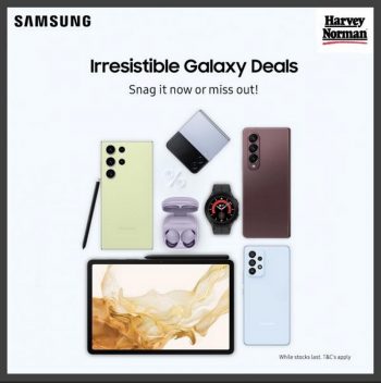 Harvey-Norman-Samsung-Irresistible-Galaxy-Deals-Promotion-350x352 Now till 6 Apr 2023: Harvey Norman Samsung Irresistible Galaxy Deals Promotion