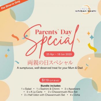 Ichiban-Boshi-4-Pax-Parents-Day-Promotion-350x350 Now till 18 Jun 2023: Ichiban Boshi 4 Pax Parents Day Promotion