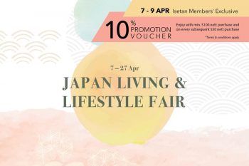 Isetan-Japan-Living-Lifestyle-Fair-350x233 7-9 Apr 2023: Isetan Japan Living & Lifestyle Fair