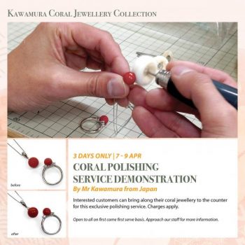 Kawamura-Coral-Jewellery-Collection-Promotion-at-ISETAN-Scotts-1-350x350 7-13 Apr 2023: Kawamura Coral Jewellery Collection Promotion at ISETAN Scotts