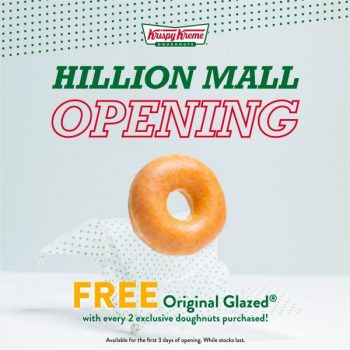 Krispy-Kreme-Opening-Promotion-at-Hillion-Mall-350x350 2-4 Apr 2023: Krispy Kreme Opening Promotion at Hillion Mall