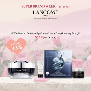 Lancomes-Super-Brand-Week-Deal-at-Isetan-2-350x350 10-16 Apr 2023: Lancome's Super Brand Week Deal at Isetan