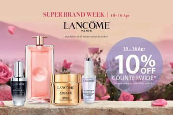 Lancomes-Super-Brand-Week-Deal-at-Isetan-350x233 10-16 Apr 2023: Lancome's Super Brand Week Deal at Isetan