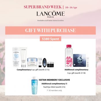 Lancomes-Super-Brand-Week-Deal-at-Isetan-6-350x350 10-16 Apr 2023: Lancome's Super Brand Week Deal at Isetan