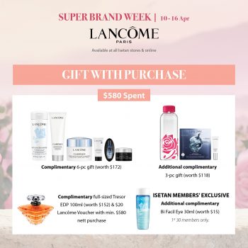 Lancomes-Super-Brand-Week-Deal-at-Isetan-7-350x350 10-16 Apr 2023: Lancome's Super Brand Week Deal at Isetan