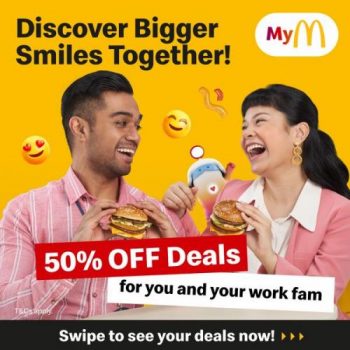 McDonalds-App-Promotion-1-For-1-Deals-350x350 3-26 Apr 2023: McDonald's App Promotion 1-For-1 Deals