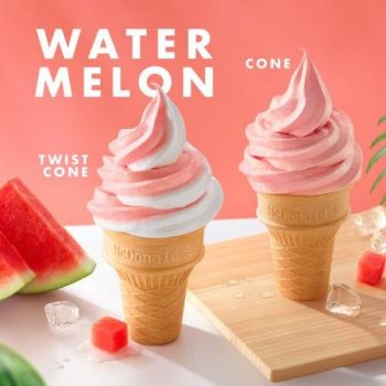 McDonalds-Watermelon-Cone-Twist-Cone-Special-350x350 4 Apr 2023 Onward: McDonald's Watermelon Cone & Twist Cone Special