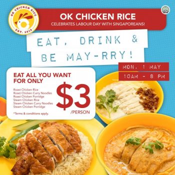 OK-Chicken-Rice-Labour-Day-Special-350x350 1 May 2023: OK Chicken Rice Labour Day Special