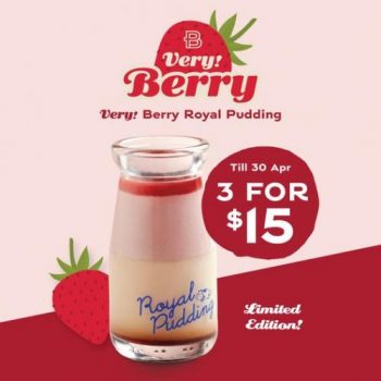 Paris-Baguette-Very-Berry-Royal-Pudding-Promo-350x350 Now till 30 Apr 2023: Paris Baguette Very! Berry Royal Pudding Promo