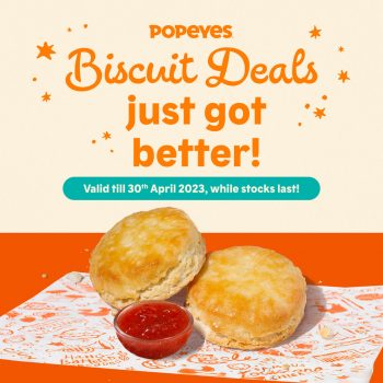 Popeyes-Biscuit-Deals-350x350 17 Apr 2023 Onward: Popeyes Biscuit Deals