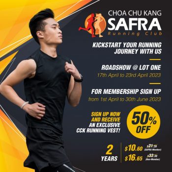 SAFRA-Choa-Chu-Kang-Running-Club-Roadsho-at-Lot-1-350x350 17-23 Apr 2023: SAFRA Choa Chu Kang Running Club Roadshow at Lot 1