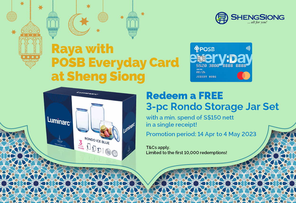 Sheng Siong Hari Raya Promotion From 14 Apr - 4 May ~ All