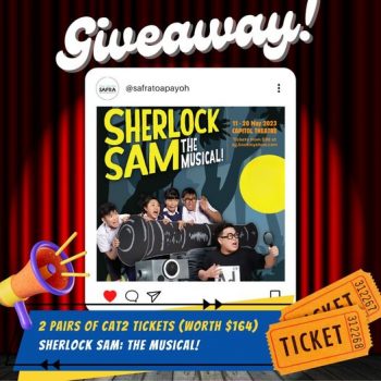 Sherlock-Sam-The-Musical-Special-Giveaway-350x350 Now till 3 May 2023: Sherlock Sam: The Musical Special Giveaway