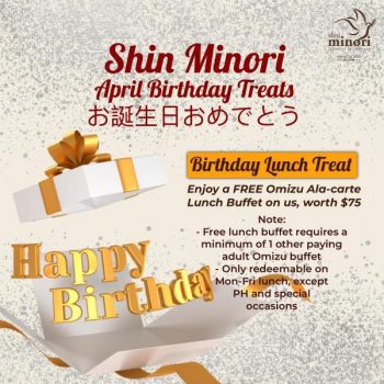Shin-Minori-April-Birthday-Treats-Promotion-350x350 4 Apr 2023 Onward: Shin Minori April Birthday Treats Promotion