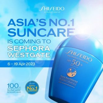 Shiseido-Special-Deal-at-Sephora-Westgate-350x350 6-19 Apr 2023: Shiseido Special Deal at Sephora Westgate
