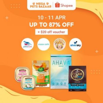 Shopee-Mega-Pets-Bazaar-Promotion-350x350 10-11 Apr 2023: Shopee Mega Pets Bazaar Promotion