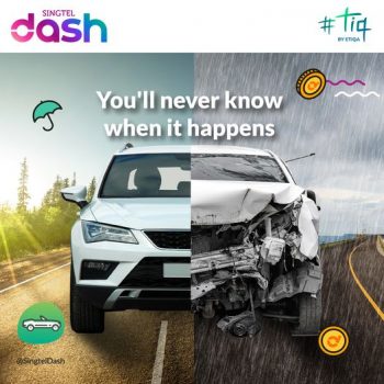 Singtel-Dash-Tiq-Private-Car-Insurance-Deal-350x350 Now till 30 Apr 2023: Singtel Dash Tiq Private Car Insurance Deal