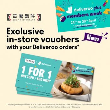 Soup-Restaurant-Deliveroo-Promo-350x350 Now till 30 Apr 2023: Soup Restaurant Deliveroo Promo