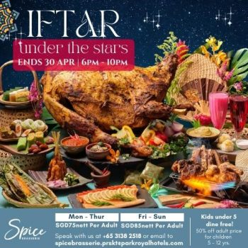 Spiece-Brasseries-Iftar-Under-The-Stars-Special-with-PAssion-Card-350x350 Now till 30 Apr 2023: Spiece Brasserie's Iftar Under The Stars Special with PAssion Card