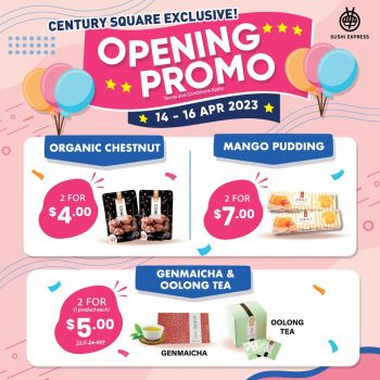 Sushi-Express-Opening-Promo-at-Century-Square-2-350x350 14-16 Apr 2023: Sushi Express Opening Promo at Century Square