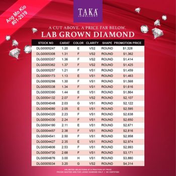 TAKA-JEWELLERY-Lab-Grown-Diamond-Sale-1-350x350 28 Apr 2023 Onward: TAKA JEWELLERY Lab Grown Diamond Sale