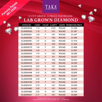 TAKA-JEWELLERY-Lab-Grown-Diamond-Sale-8-350x350 28 Apr 2023 Onward: TAKA JEWELLERY Lab Grown Diamond Sale