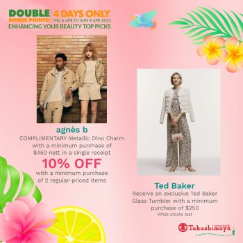 Takashimaya-Double-Bonus-Points-Promotion-13-350x350 6-9 Apr 2023: Takashimaya Double Bonus Points Promotion