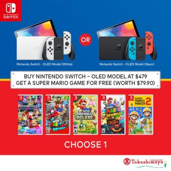 Takashimaya-Nintendo-Switch-Promo-350x350 Now till 30 Apr 2023: Takashimaya Nintendo Switch Promo