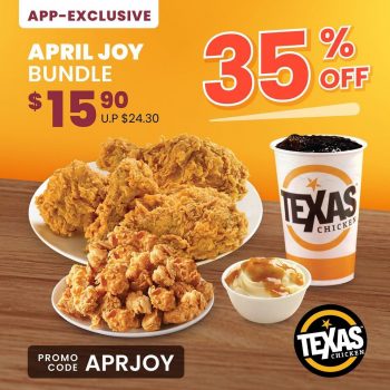 Texas-Chicken-App-Exclusive-Deals-350x350 7 Apr 2023 Onward: Texas Chicken App Exclusive Deals