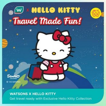 Watsons-Hello-Kitty-Travel-Collection-350x350 3 Apr 2023 Onward: Watsons Hello Kitty Travel Collection
