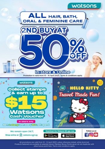 Watsons-Promotion-Catalogue-350x495 10-16 Apr 2023: Watsons Promotion Catalogue