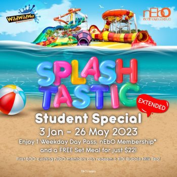 Wild-Wild-Wet-Splashtastic-Student-Special-350x350 Now till 26 May 2023: Wild Wild Wet Splashtastic Student Special