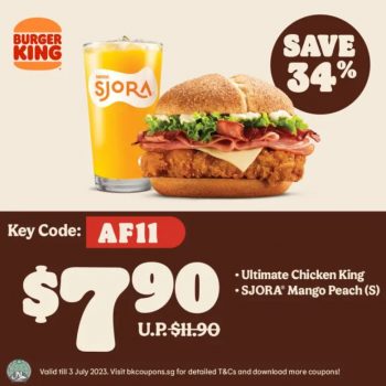 14-350x350 Now till 3 Jul 2023: Burger King 1 for 1 Coupons Promo