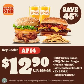 16-350x350 Now till 3 Jul 2023: Burger King 1 for 1 Coupons Promo