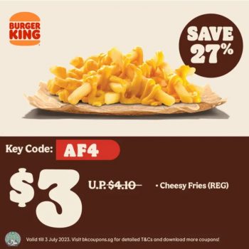 7-350x350 Now till 3 Jul 2023: Burger King 1 for 1 Coupons Promo