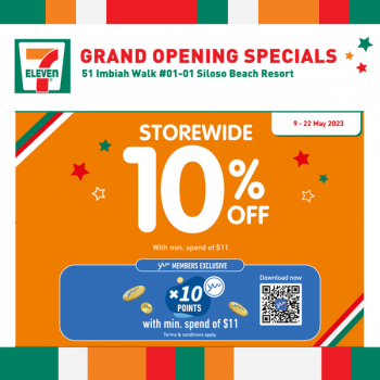 7-Eleven-Grand-Opening-Special-at-Sentosa-350x350 9-22 May 2023: 7-Eleven Grand Opening Special at Sentosa