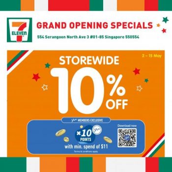 7-Eleven-Opening-Promotion-at-Serangoon-North-Ave-3-350x350 2-15 May 2023: 7-Eleven Opening Promotion at Serangoon North Ave 3