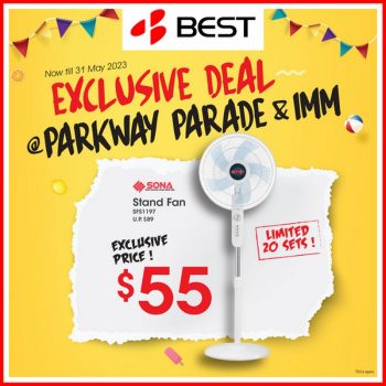 BEST-Denki-Exclusive-Deal-at-Parkway-Parade-IMM-350x350 Now till 31 May 2023: BEST Denki Exclusive Deal at Parkway Parade & IMM