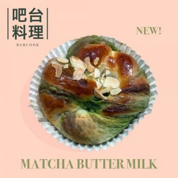 Barcook-Bakery-Matcha-Butter-Milk-Bun-Special-350x350 24 May 2023 Onward: Barcook Bakery Matcha Butter Milk Bun Special