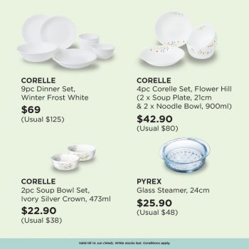 Corelle-Big-Spring-Sale-at-TANGS-3-350x350 Now till 14 Jun 2023: Corelle Big Spring Sale at TANGS
