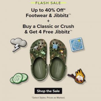 Crocs-Online-Flash-Sale-350x351 Now till 25 May 2023: Crocs Online Flash Sale