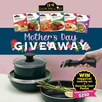 Dancing-Chef-Mothers-Day-Giveaway-350x350 Now till 13 May 2023: Dancing Chef Mother's Day Giveaway